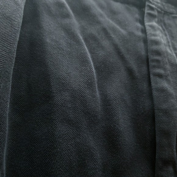 Summa Men's 38 Herringbone Black Chino Shorts 100% Silk 35.5" 6.25" 13.5" - Picture 6 of 11